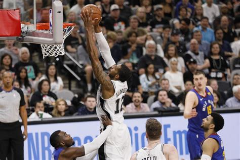 spurs nuggets score|San Antonio Spurs vs Denver Nuggets .